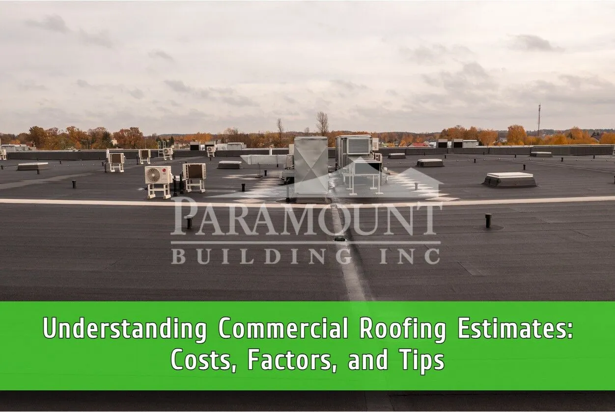 Understanding commercial roof estimates