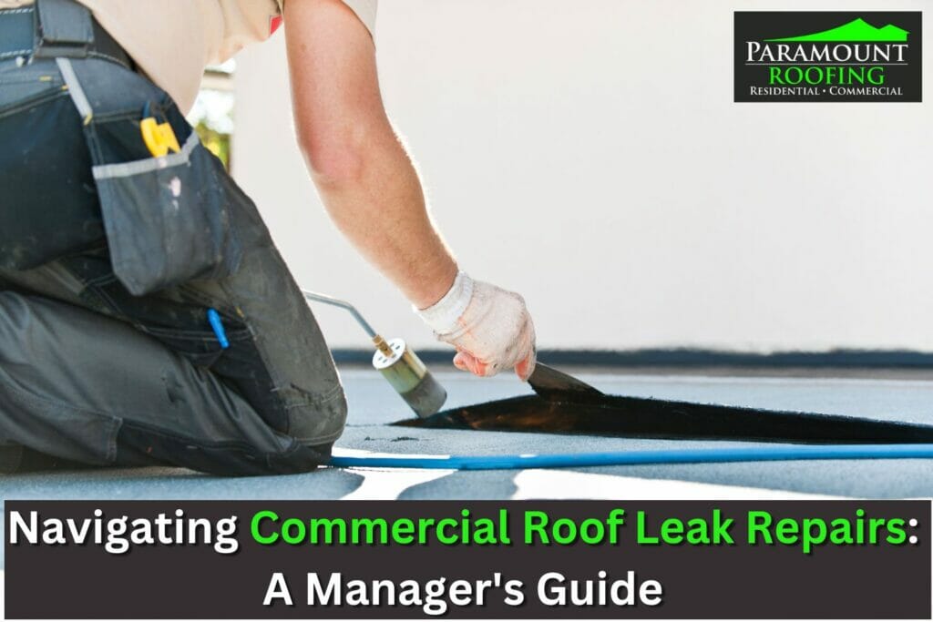 commercial roof leak repairs