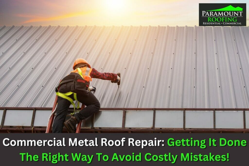 Commercial Metal Roof Repair