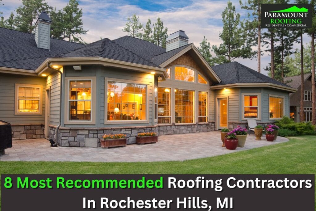 Roofing Contractors In Rochester Hills, MI