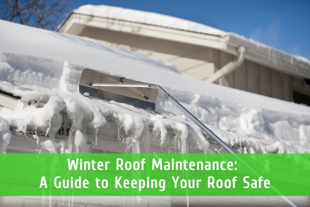 Winter roof maintenance in Detroit MI