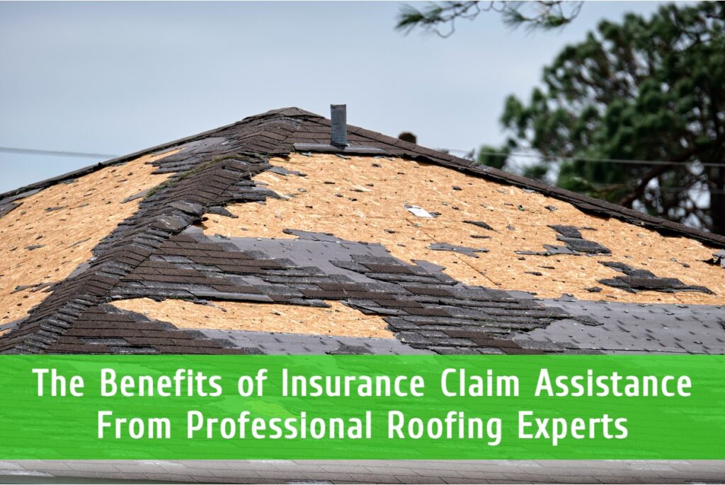 Roof damage insurance claims in Detroit