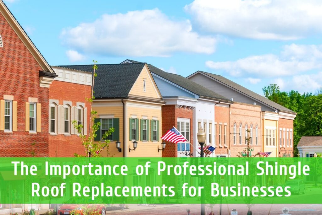 Commercial roof replacement in Detroit MI