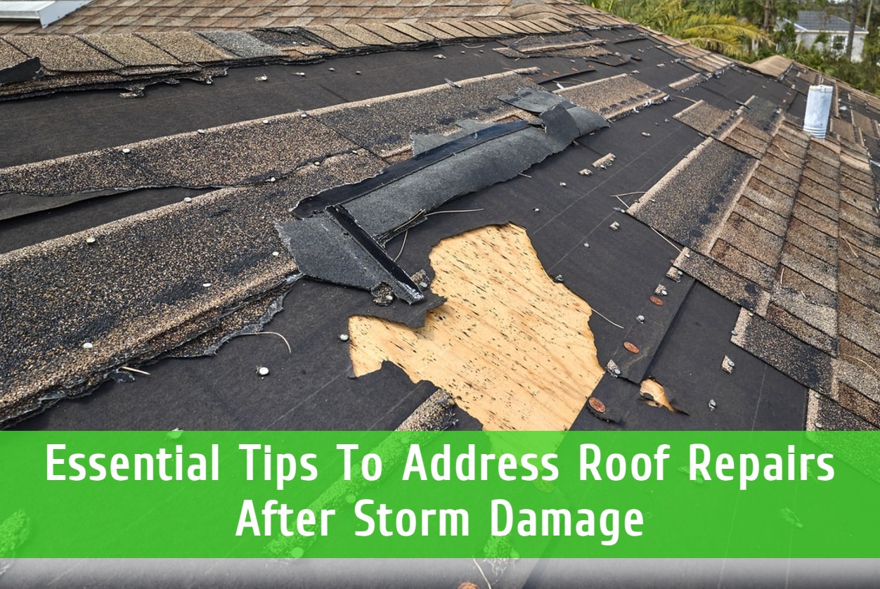 Addressing Roof Repairs After Storm Damage: Essential Tips