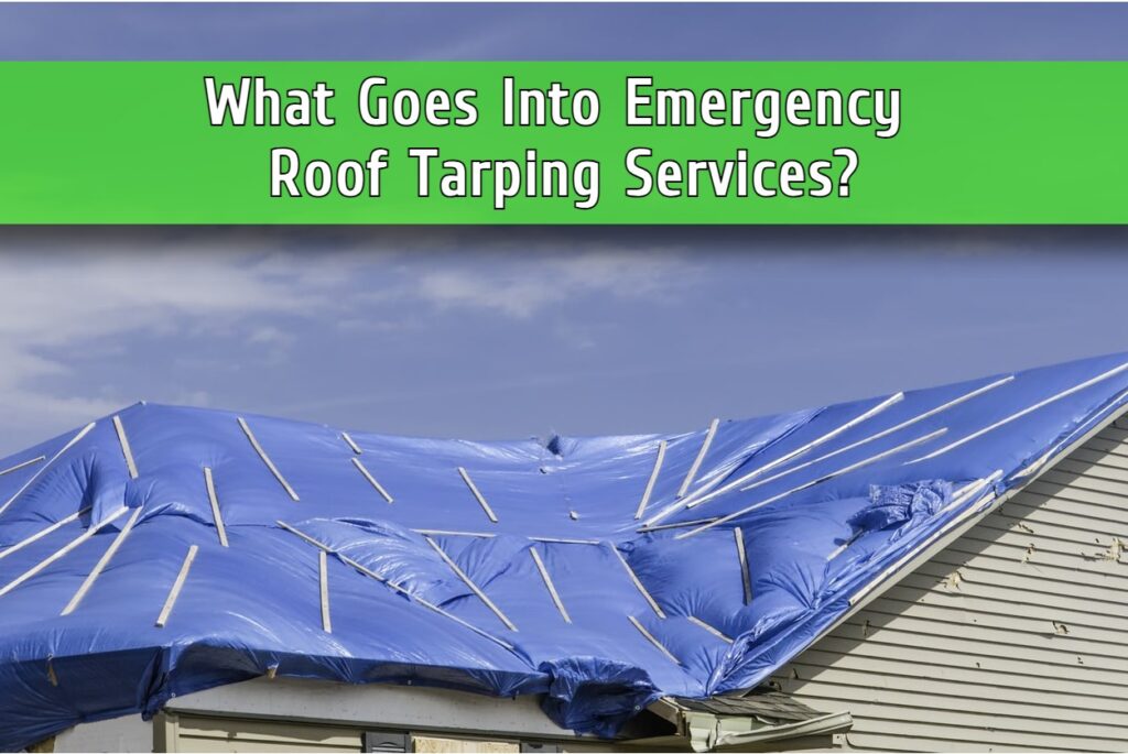 Emergency roof tarping services in Detroit MI