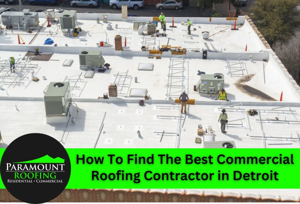Commercial Roofing Contractor in Detroit