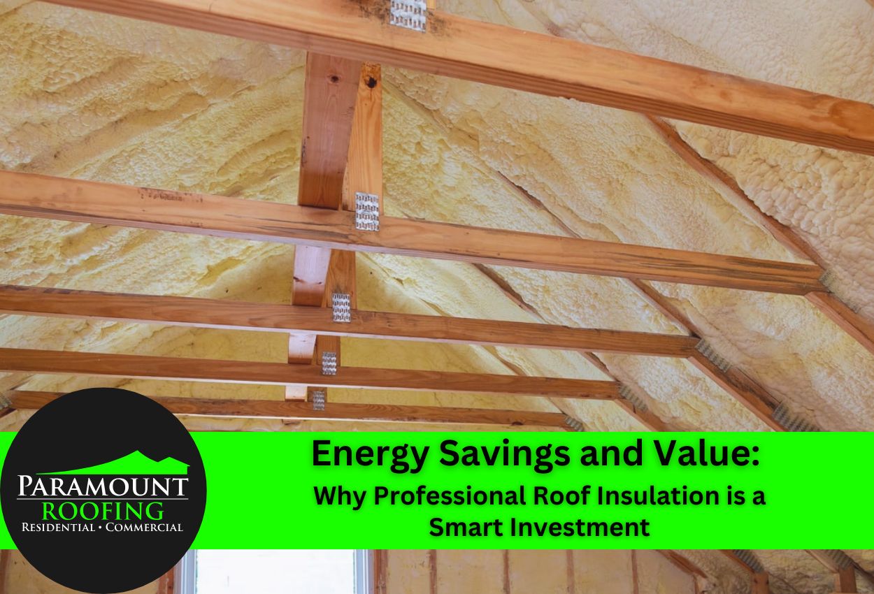 Energy Savings and Value: Why Professional Roof Insulation is a Smart Investment