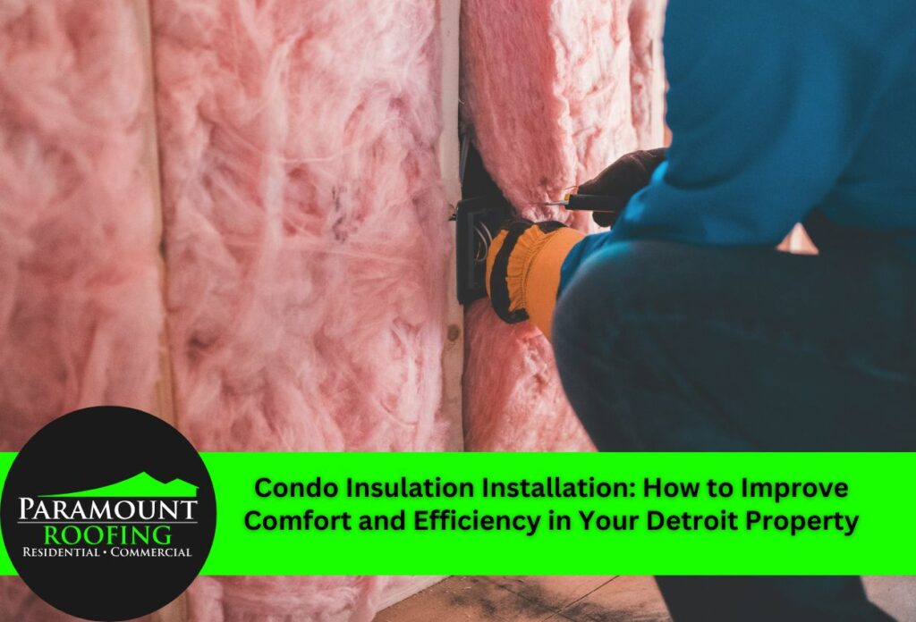 Condo Insulation Installation: How to Improve Comfort and Efficiency in Your Detroit Property
