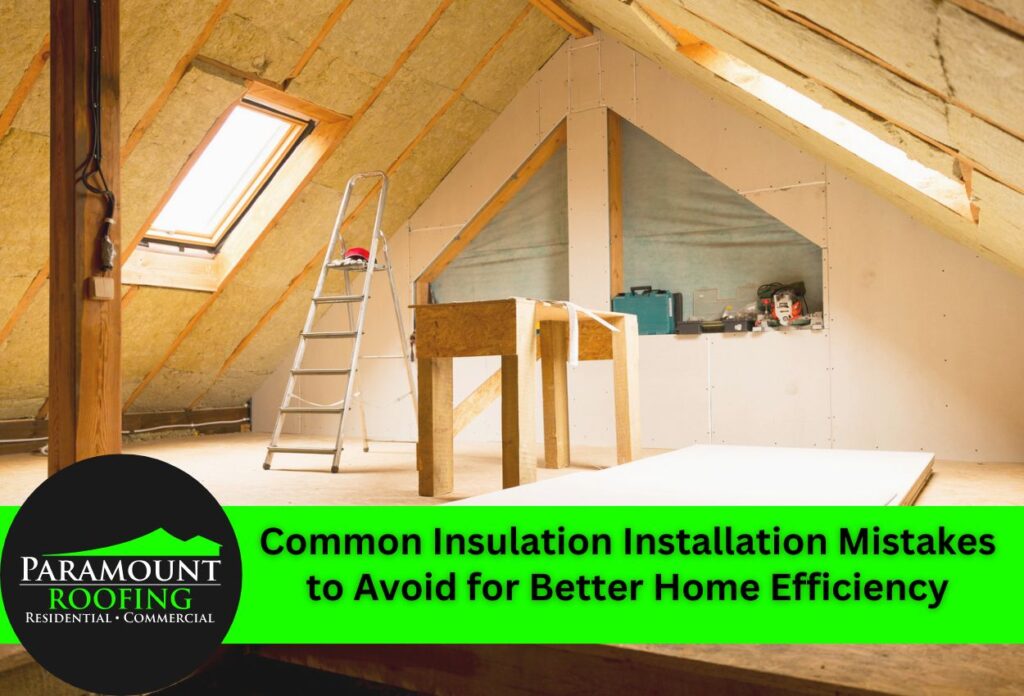 Common Insulation Installation Mistakes to Avoid for Better Home Efficiency