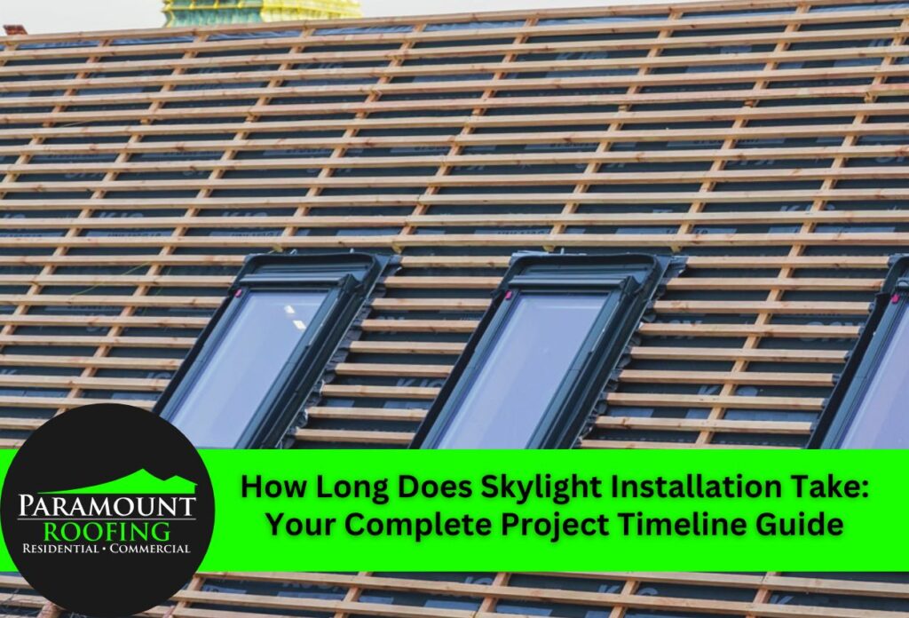 How Long Does Skylight Installation Take: Your Complete Project Timeline Guide